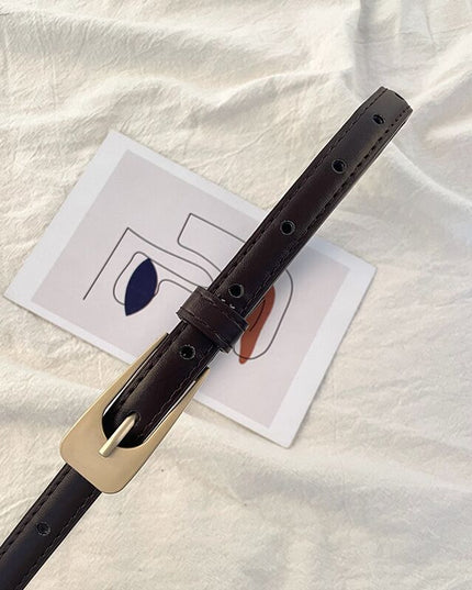 Jeans Strap Retro Thin Women