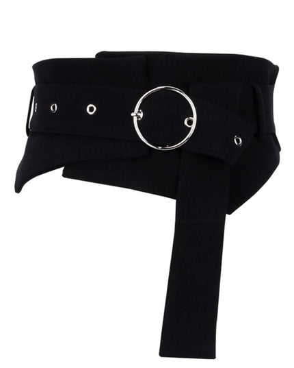 Ladies Fashion Simple Suit Wide Belt