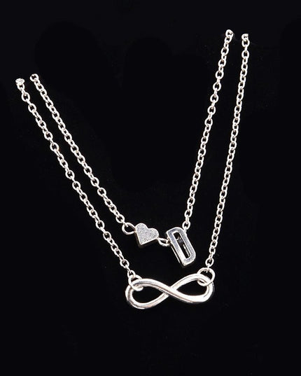 Love 26 letters alloy anklet