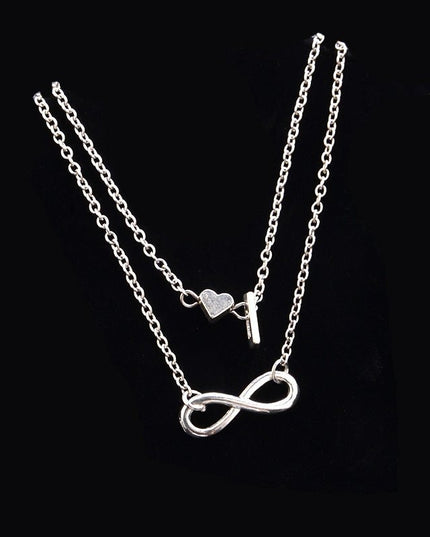 Love 26 letters alloy anklet