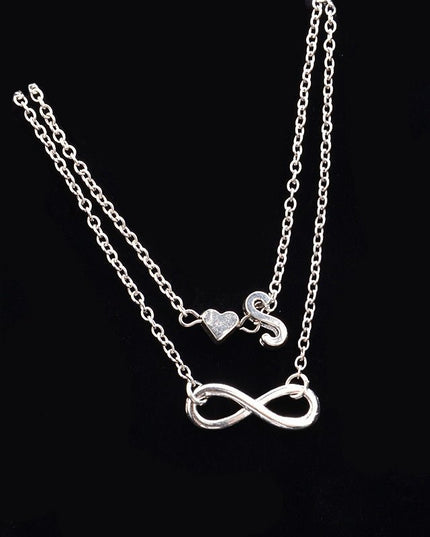 Love 26 letters alloy anklet