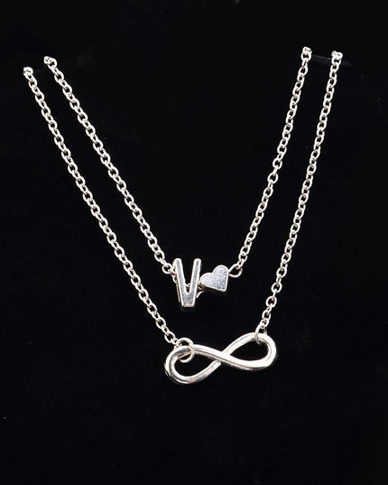 Love 26 letters alloy anklet