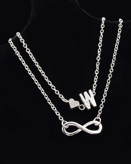 Love 26 letters alloy anklet