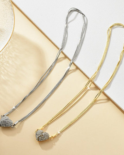 Magnetic Heart Necklace - gaviara
