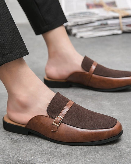 Men's British Half Slippers