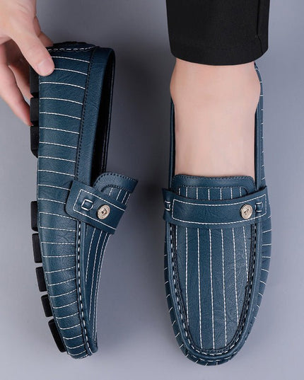 Men’s British-Style Leather Shoes - gaviara