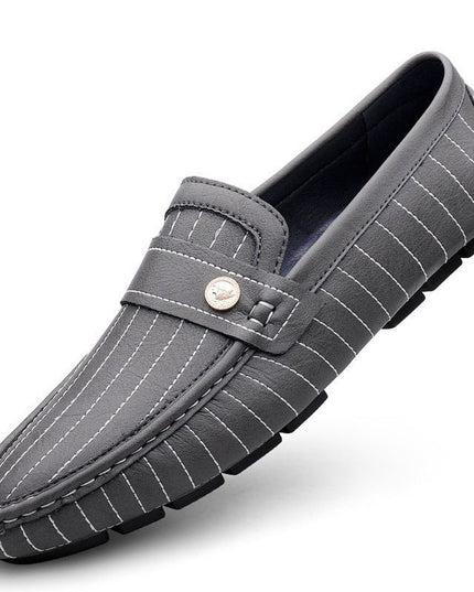 Men’s British-Style Leather Shoes - gaviara