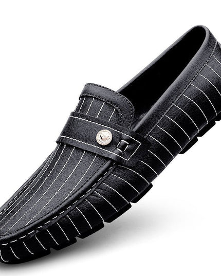 Men’s British-Style Leather Shoes - gaviara