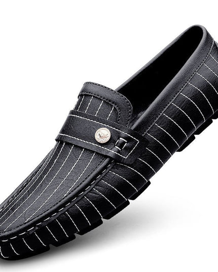 Men’s British-Style Leather Shoes - gaviara