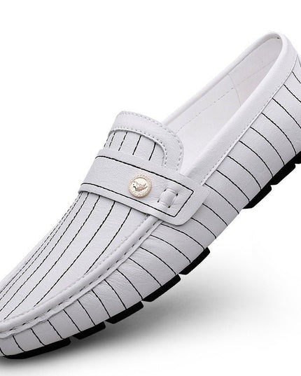 Men’s British-Style Leather Shoes - gaviara