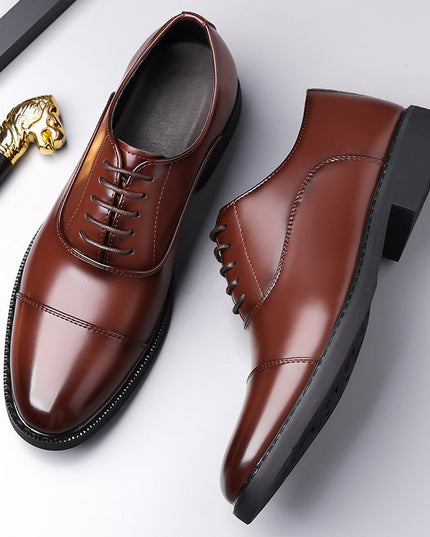 Men’s Classic Oxford Leather Shoes - gaviara