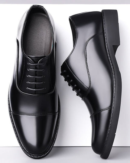 Men’s Classic Oxford Leather Shoes - gaviara