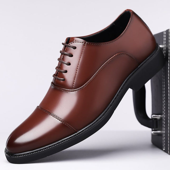 Men’s Classic Oxford Leather Shoes - gaviara