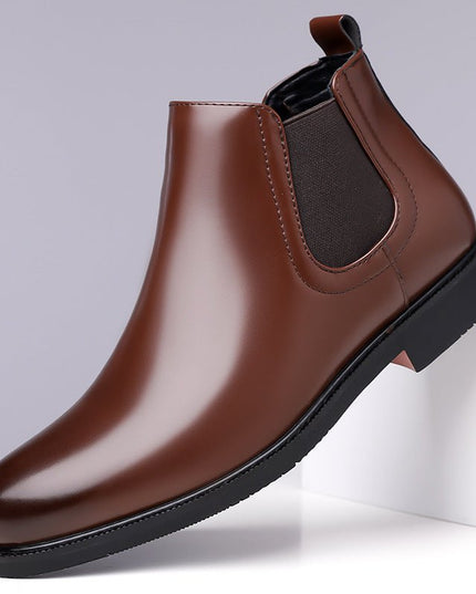 Men’s Fleece-Lined Martin Boots - gaviara