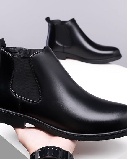 Men’s Fleece-Lined Martin Boots - gaviara