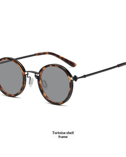 Men’s Round Punk Metal Shades - gaviara