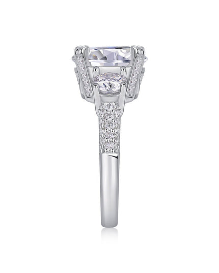 Moissanite Wedding Ring - gaviara