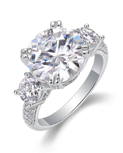 Moissanite Wedding Ring - gaviara