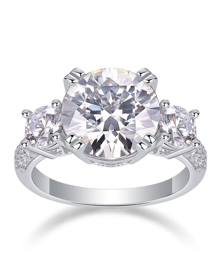Moissanite Wedding Ring - gaviara