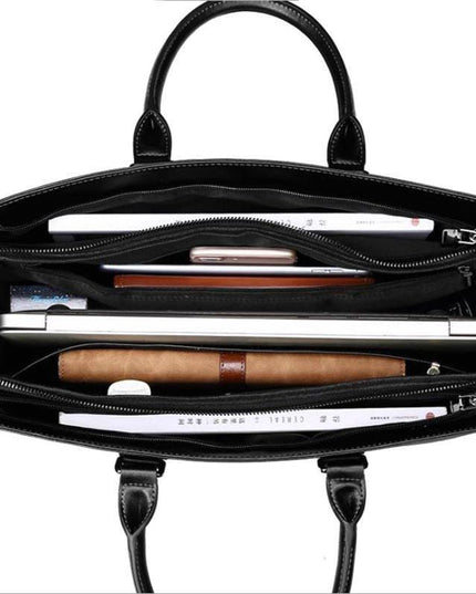 Office Handbag Portable Briefcase File Bag