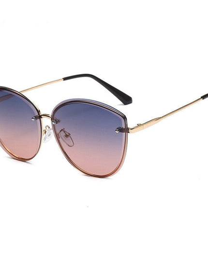 Oversized Gradient Retro Sunglasses - gaviara