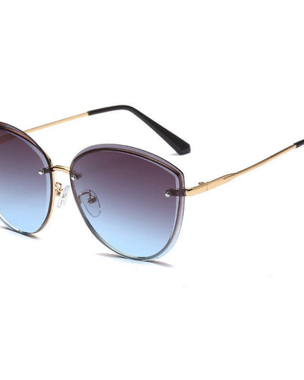 Oversized Gradient Retro Sunglasses - gaviara
