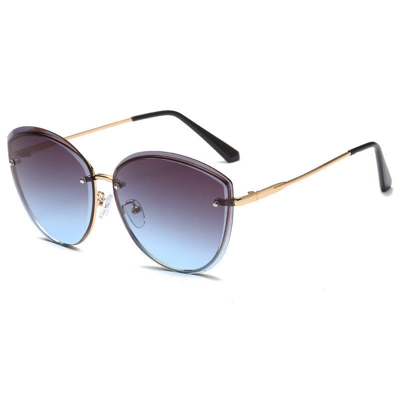 Oversized Gradient Retro Sunglasses - gaviara