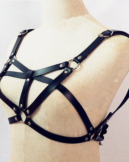 Punk Personality Multi-ring Rivet Chest Strap