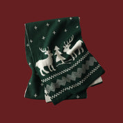 Green With Little Deer / 160x32cm