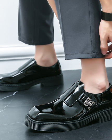 Rood Casual Leather Shoes - gaviara