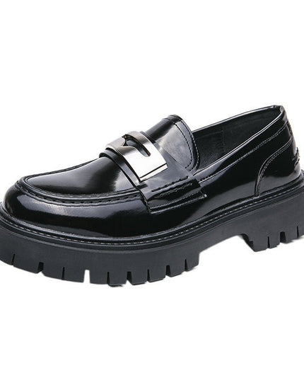 Rood Casual Leather Shoes - gaviara