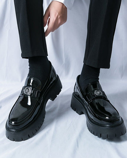 Rood Casual Leather Shoes - gaviara