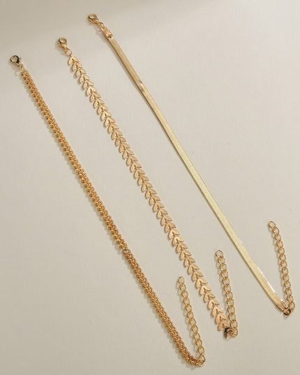 ROOD Retro Metal Anklets