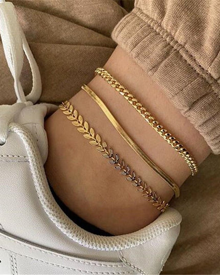 ROOD Retro Metal Anklets