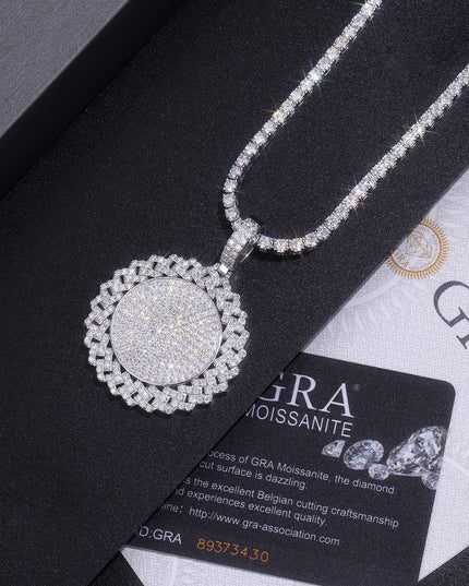S925 Moissanite Necklace - gaviara
