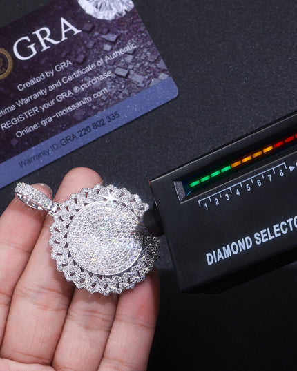 S925 Moissanite Necklace - gaviara