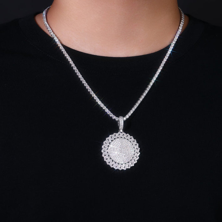 S925 Moissanite Necklace - gaviara