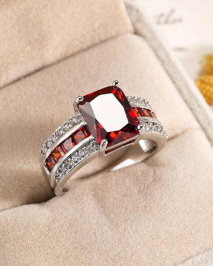 Simple Blue Fashion Ring