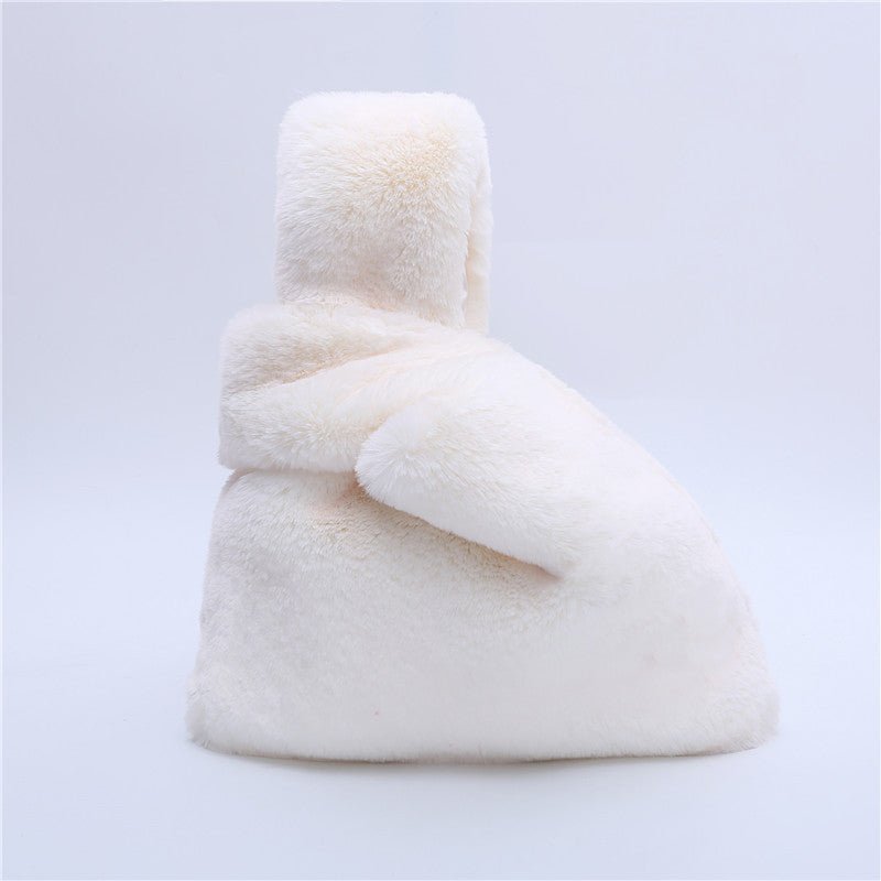 Soft Plush Winter handbag Bag - gaviara