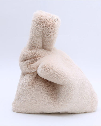Soft Plush Winter handbag Bag - gaviara