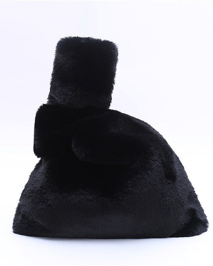 Soft Plush Winter handbag Bag - gaviara