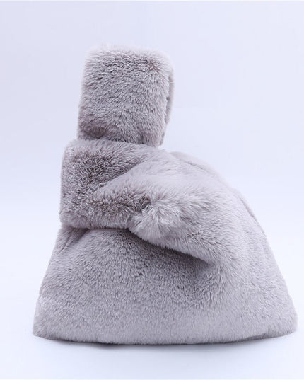Soft Plush Winter handbag Bag - gaviara