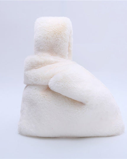 Soft Plush Winter handbag Bag - gaviara
