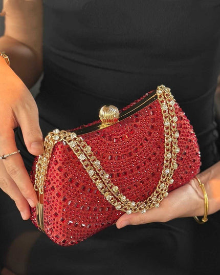 Sparkling Diamonds Handbag - gaviara