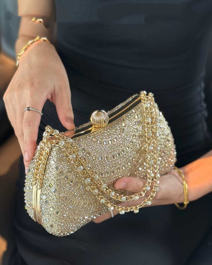 Sparkling Diamonds Handbag - gaviara