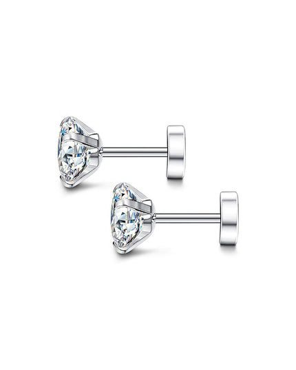 Steel Disc Earrings - gaviara