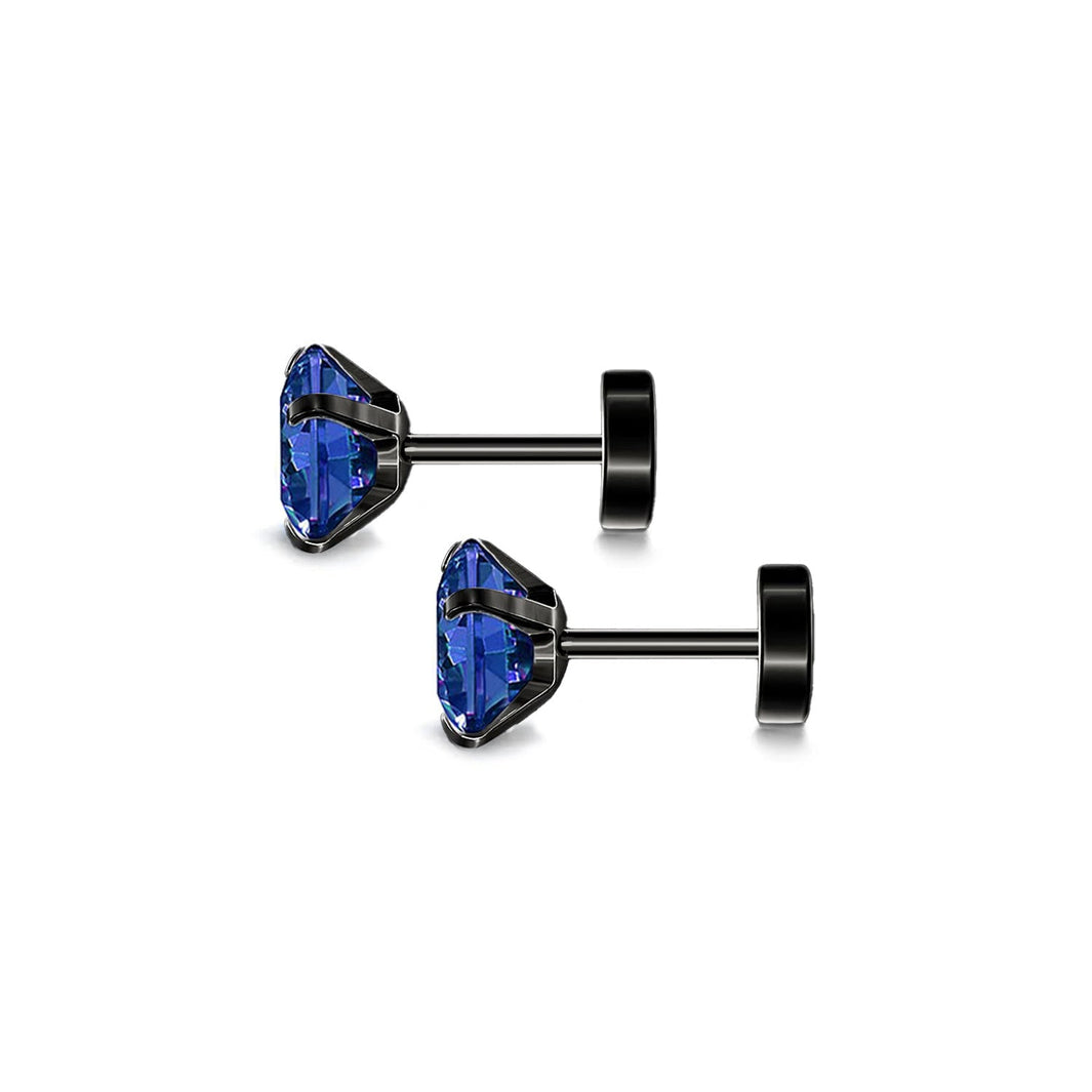 Steel Disc Earrings - gaviara