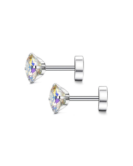 Steel Disc Earrings - gaviara