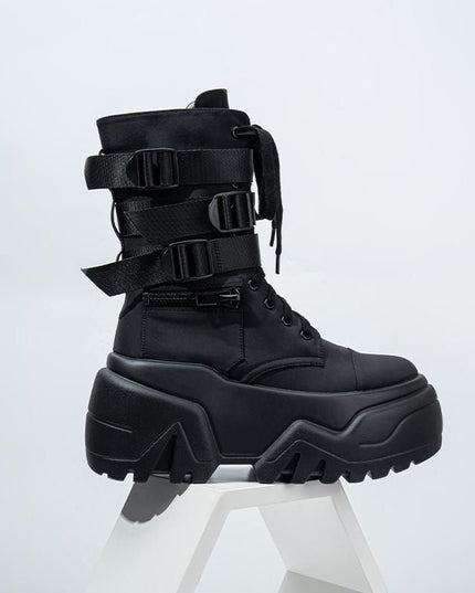 Super High Thick Sole 9cm Unisex Boots - gaviara