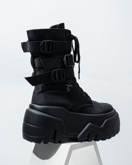 Super High Thick Sole 9cm Unisex Boots - gaviara